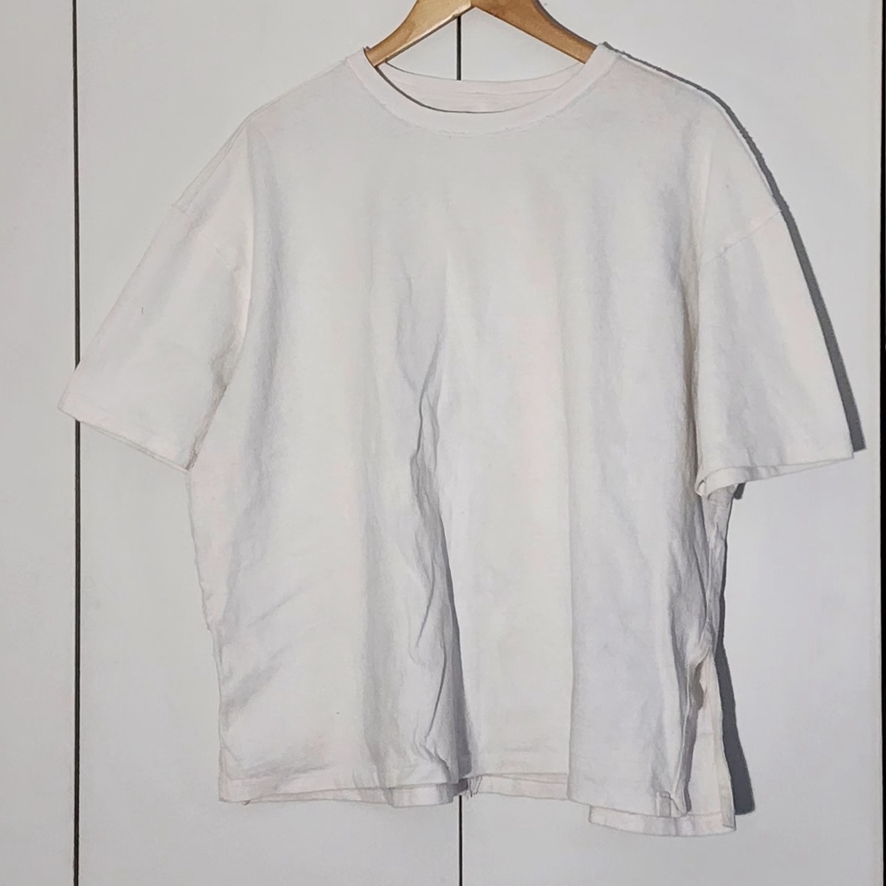 We The Free Cream Short Sleeve Tee